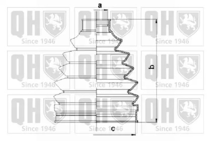 Комплект пыльника QUINTON HAZELL QJB1091