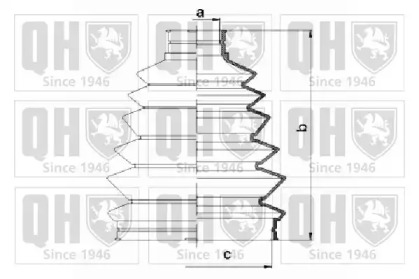 Комплект пыльника QUINTON HAZELL QJB1095