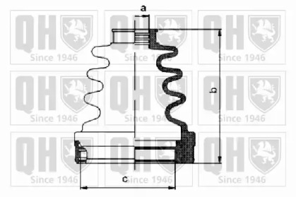 Комплект пыльника QUINTON HAZELL QJB1129