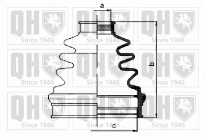Комплект пыльника QUINTON HAZELL QJB1155