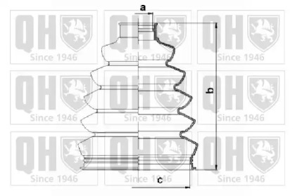 Комплект пыльника QUINTON HAZELL QJB1159