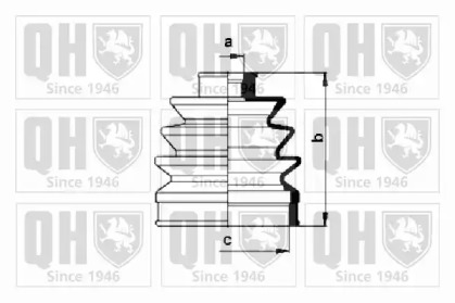 Комплект пыльника QUINTON HAZELL QJB127