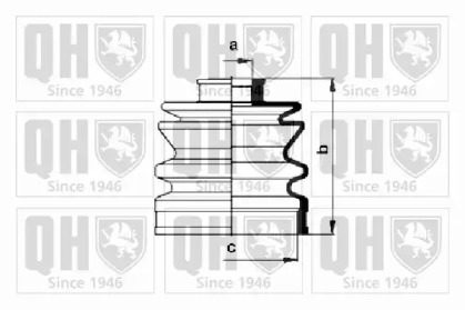 Комплект пыльника QUINTON HAZELL QJB151