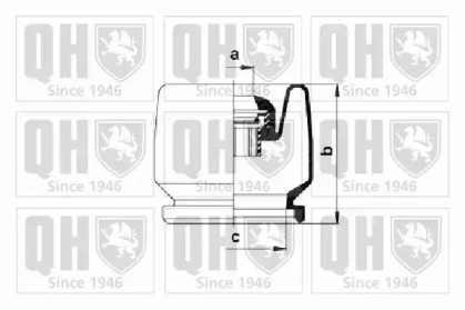 Комплект пыльника QUINTON HAZELL QJB175