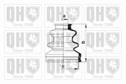 Комплект пыльника QUINTON HAZELL QJB193