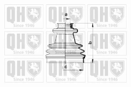 Комплект пыльника QUINTON HAZELL QJB198