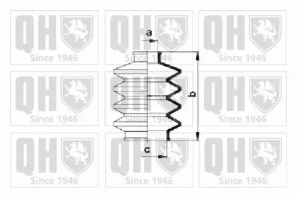 Комплект пыльника QUINTON HAZELL QJB2184