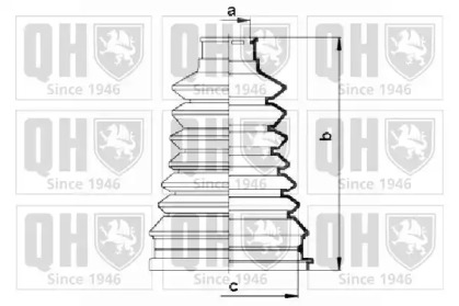 Комплект пыльника QUINTON HAZELL QJB2540