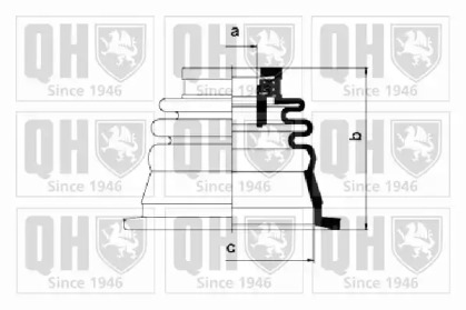 Комплект пыльника QUINTON HAZELL QJB2693