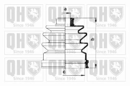 Комплект пыльника QUINTON HAZELL QJB270