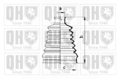 Комплект пыльника QUINTON HAZELL QJB2751