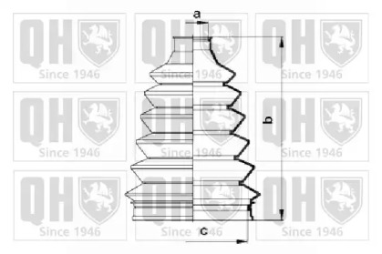 Комплект пыльника QUINTON HAZELL QJB2752