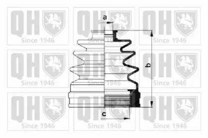 Комплект пыльника QUINTON HAZELL QJB276