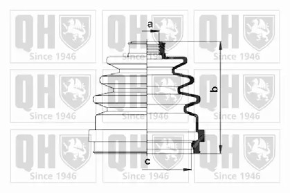 Комплект пыльника QUINTON HAZELL QJB277