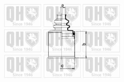 Комплект пыльника QUINTON HAZELL QJB2783