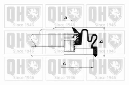 Комплект пыльника QUINTON HAZELL QJB287