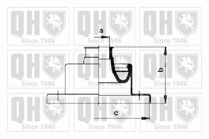 Комплект пыльника QUINTON HAZELL QJB445