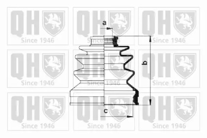 Комплект пыльника QUINTON HAZELL QJB475