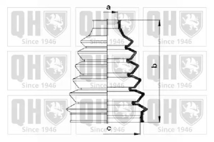 Комплект пыльника QUINTON HAZELL QJB541