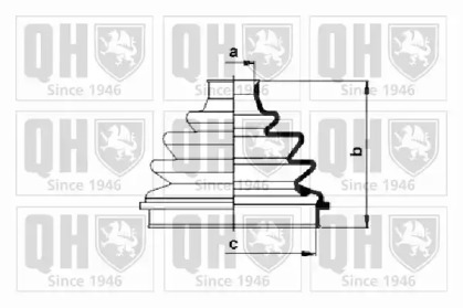 Комплект пыльника QUINTON HAZELL QJB575