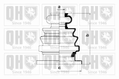 Комплект пыльника QUINTON HAZELL QJB585