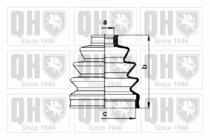 Комплект пыльника QUINTON HAZELL QJB620