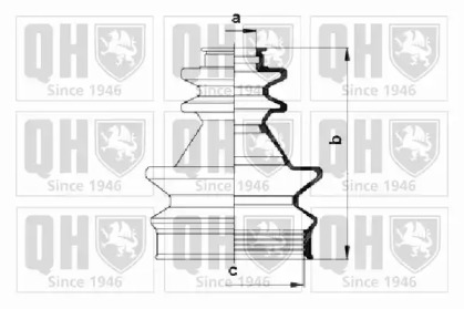 Комплект пыльника QUINTON HAZELL QJB631