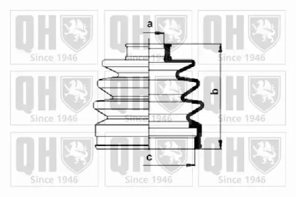 Комплект пыльника QUINTON HAZELL QJB638