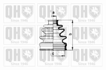 Комплект пыльника QUINTON HAZELL QJB861