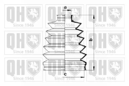 Комплект пыльника QUINTON HAZELL QJB900