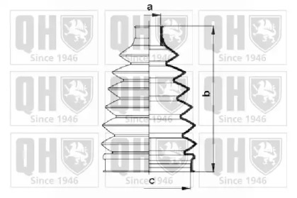 Комплект пыльника QUINTON HAZELL QJB912