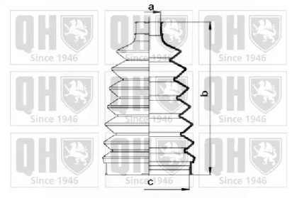 Комплект пыльника QUINTON HAZELL QJB914