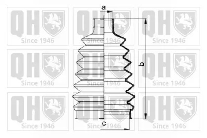 Комплект пыльника QUINTON HAZELL QJB915