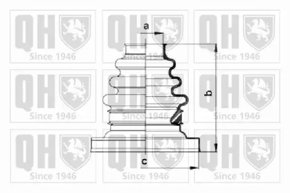 Комплект пыльника QUINTON HAZELL QJB946