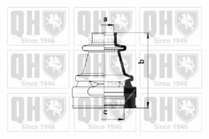 Комплект пыльника QUINTON HAZELL QJB969