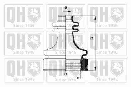 Комплект пыльника QUINTON HAZELL QJB970