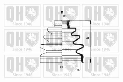 Комплект пыльника QUINTON HAZELL QJB974