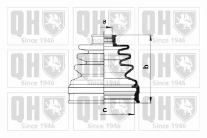 Комплект пыльника QUINTON HAZELL QJB980