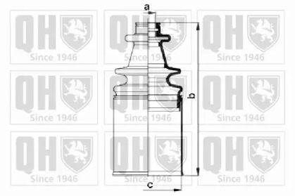 Комплект пыльника QUINTON HAZELL QJB997