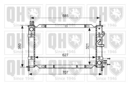 Теплообменник QUINTON HAZELL QME1000