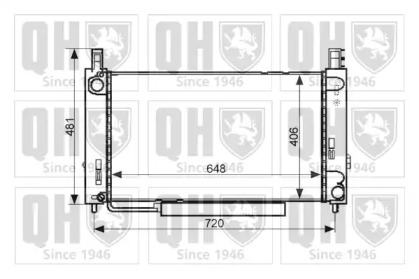 Теплообменник QUINTON HAZELL QME1001