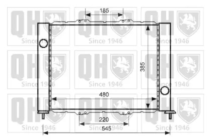 Теплообменник QUINTON HAZELL QME1003