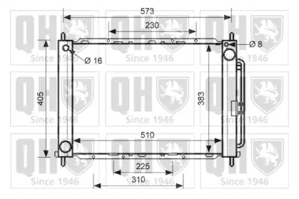 Теплообменник QUINTON HAZELL QME1005