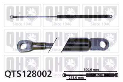 Газовая пружина QUINTON HAZELL QTS128002