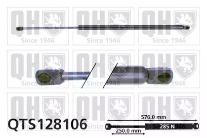 Газовая пружина QUINTON HAZELL QTS128106