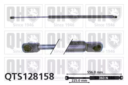 Газовая пружина QUINTON HAZELL QTS128158