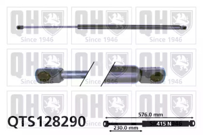 Газовая пружина QUINTON HAZELL QTS128290