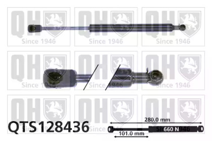 Газовая пружина QUINTON HAZELL QTS128436