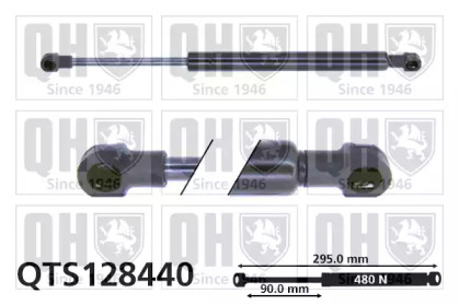 Газовая пружина QUINTON HAZELL QTS128440