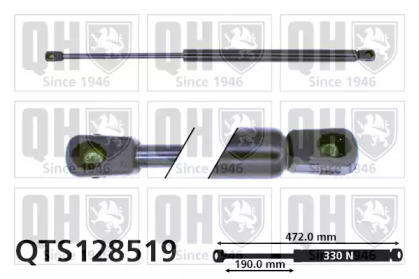 Газовая пружина QUINTON HAZELL QTS128519